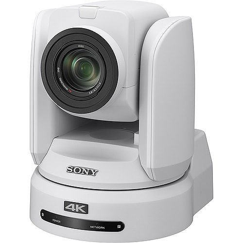 Sony Pro BRC-X1000/WPW 4K PTZ Camera, 1.0-Type Exmor R CMOS Sensor, White