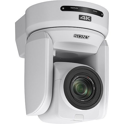 Sony Pro BRC-X1000/WPW 4K PTZ Camera, 1.0-Type Exmor R CMOS Sensor, White