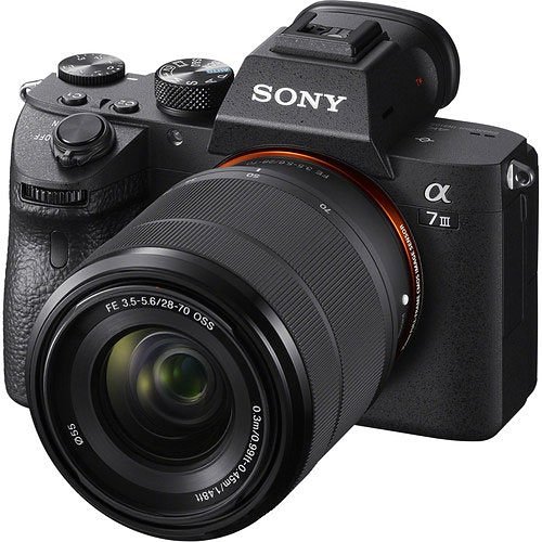 Sony Alpha a7 III 24.2 Megapixel Mirrorless Camera with Lens - 28 mm - 70 mm - Black
