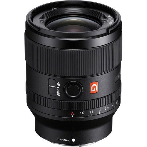 Sony SEL35F14GM - 35 mm - f/1.4 - Wide Angle Fixed Lens for Sony Full-Frame E-Mount