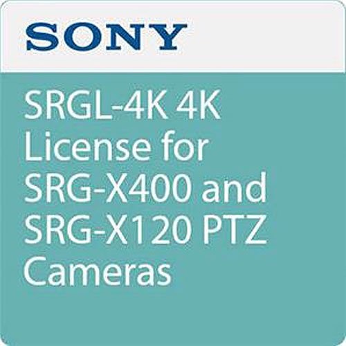 Sony Pro SRGL-4K 4K Optional License for SRG-X400, SRG-X120