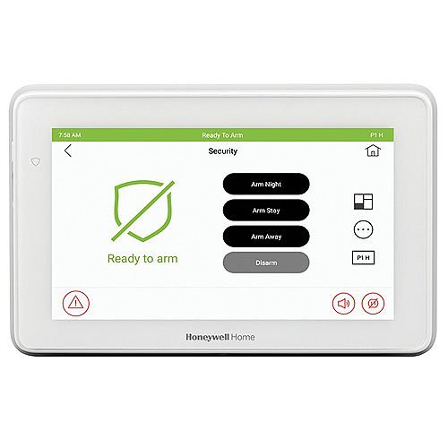 Honeywell Home 7" Color Touchscreen Keypad with Voice