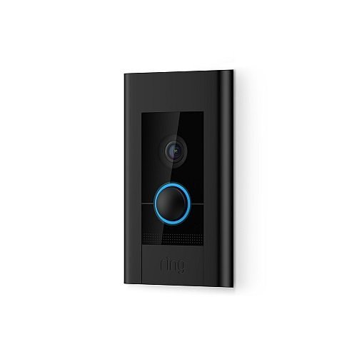 Ring 8VREE7-0ENX Elite X Video Doorbell, Hardwired, Black