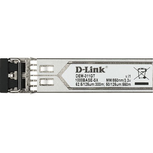 D-Link DEM-311GT 1000BASE-SX Multi-Mode 550 M LC SFP Transceiver