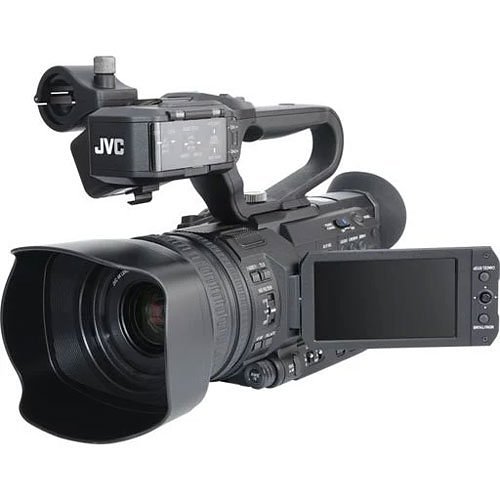 JVC GY-HM180U 4KCAM Compact Handheld Camcorder with Integrated 12X LENS