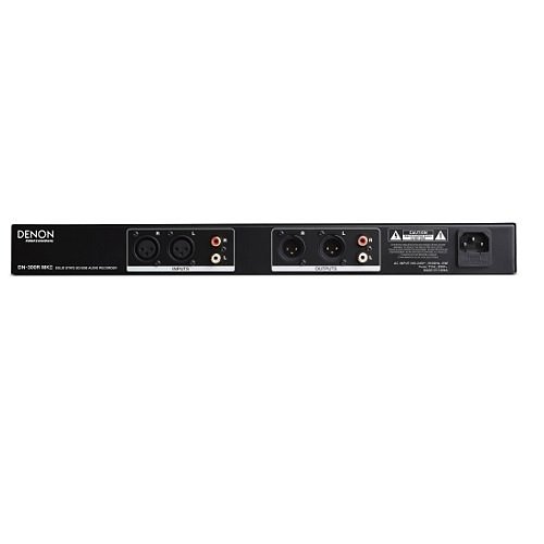 Denon Professional DN-300RMKII Solid-State SD/USB Rack-Mountable Audio Recorder