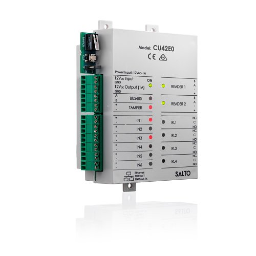 SALTO CU42E0US KS XS4 2.0 Ethernet Door Control Unit, 2-Reader