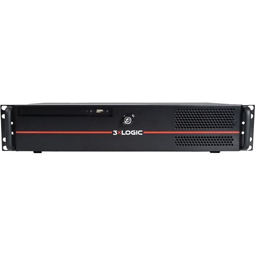 3xLOGIC NVR-2U-64CH VIGIL 2U Series Hybrid NVR, 64-Channel VMS Appliance, 2U Compact Chassis, 16GB RAM, 3 Removable Storage Bays, SSD OS Drive