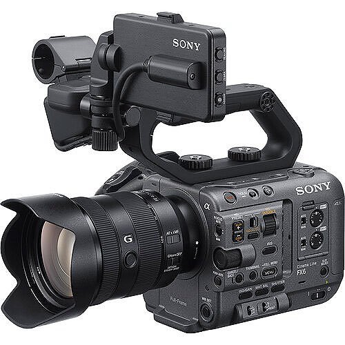 Sony Pro ILME-FX6VK FX6 Cinema Line Full-Frame 10.2MP Camera and 24-105mm Mount Zoom Lens