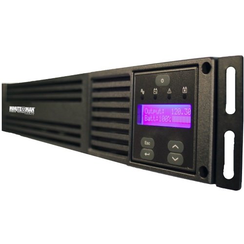 Minuteman EXR1500RT2U EXR Series Line Interactive UPS,1.5KVA/1350W, 2U RMS