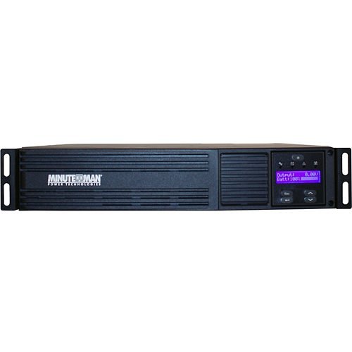 Minuteman EXR3000RT2U EXR Series Line Interactive UPS, 3KVA/2700W, 2U RMS