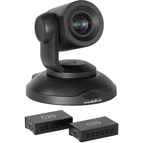 Vaddio PrimeSHOT Video Conferencing Camera - 2.1 Megapixel - 60 fps - Black - HDMI - 1 Pack(s) - TAA Compliant