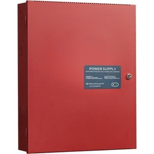 Fire-Lite FL-PS10 10.0A, 120VAC Remote Charger Power Supply, Lockable and Metal Enclosure, Red (Replacement for FCPS-24S8, HPF24S8, HPFF8, HPF902ULADA)