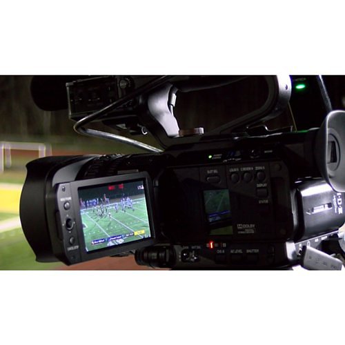 JVC GY-HM250 12.4MP 4K UHD Camcorder with FHD Live Streaming and Sports Overlay, 12x Optical Zoom