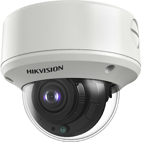 Hikvision DS-2CE59U7T-AVPIT3ZF 5MP 4K Ultra Low Light Vandal Motorized Varifocal Dome Camera, 2.7-13.5mm Lens