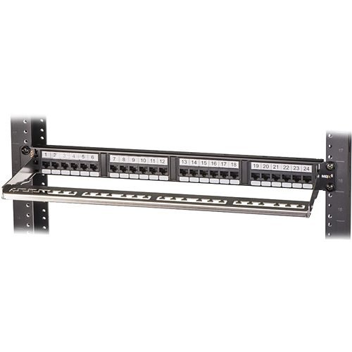 Signamax 24-Port Category 5e Mdx-Series Patch Panel, 1u