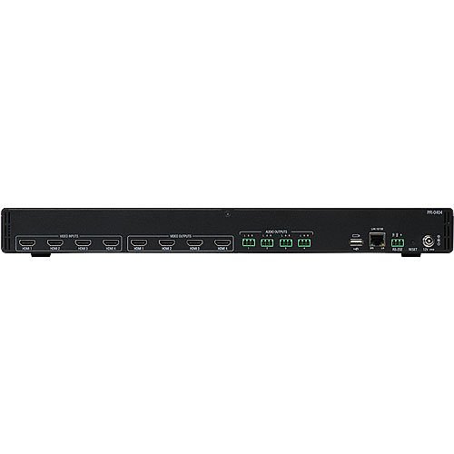 AMX PR-0404 Precis 4x4 4K60 HDMI Switcher