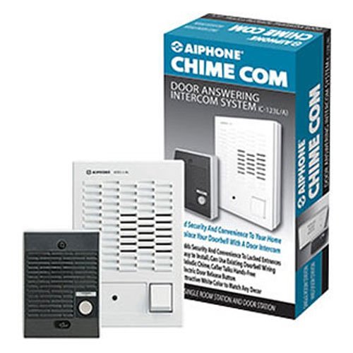 Aiphone C-123L/A ChimeCom Door Answering Intercom System Set, 2-Piece, Includes C-D Door Station, C-ML/A Master Station