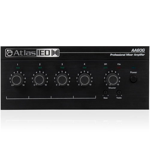 Atlas Sound AA60G Amplifier - 60 W RMS