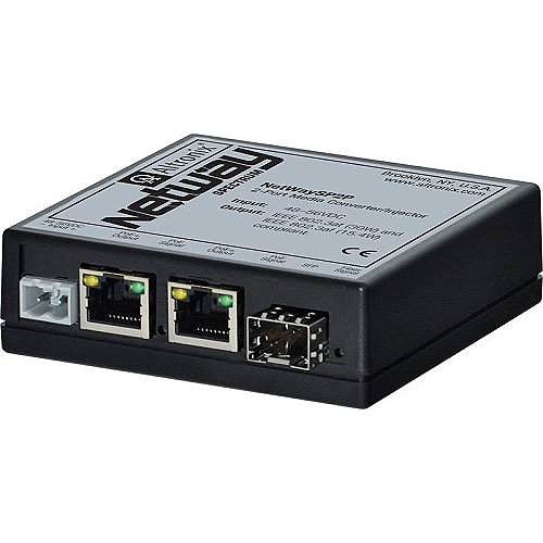 NetWay 3-Port Ethernet over Fiber PoE+ Hardened Switch