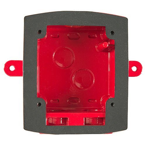 System Sensor SA-WBB SpectrAlert Advance Wall Mount Outdoor Back Box, Red