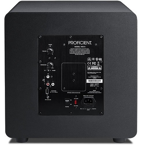 PROFICIENT FDS-8 8" Protege Triple Multi-Voltage Subwoofer