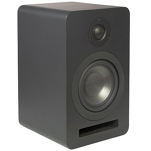 PROFICIENT LB62 6" Protege Bookshelf Speakers with Removable Black Grilles, Matte Black, Pair