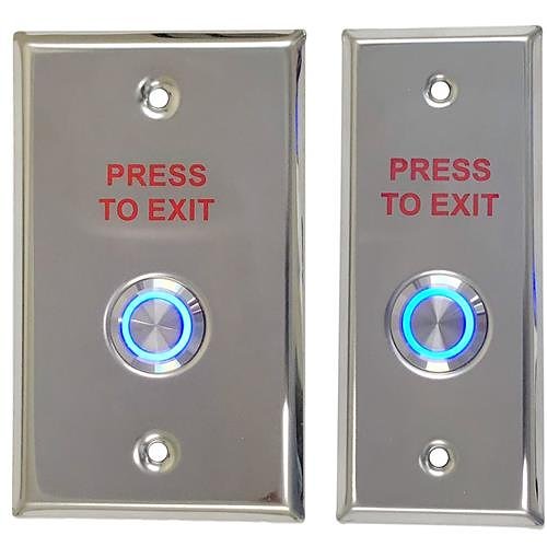 Stainless Steel Push to Exit Button Request to Exit Device 