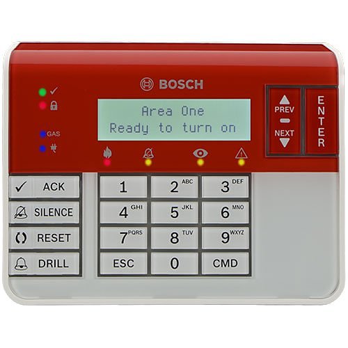 Bosch B926F Fire Keypad, SDI2