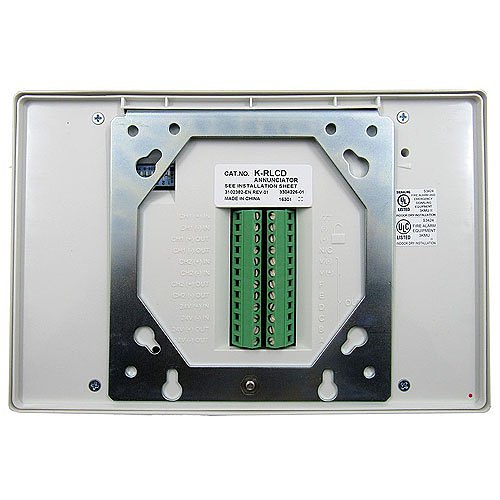 Kidde K-RLCD-C LCD Text Annunciator with Common Controls