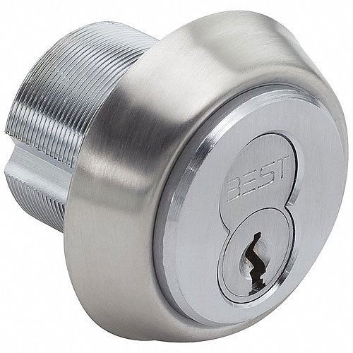 BEST 1E-74 1E Series Mortise Cylinder, Standard Cam with RP5 Ring 