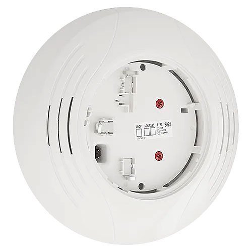 Fire-Lite B200SR-WH Intelligent Sounder Base with ANSI Temporal 3 or Continuous Tone, Intended for Retrofit Applications, White