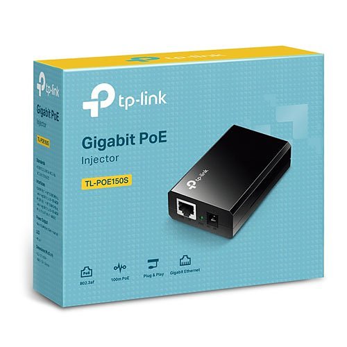 TP-Link TL-POE150S PoE Injector, IEEE 802.3af Compliant