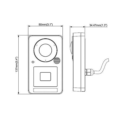 GeoVision GV-CR1320 2MP H.264 IP Camera Reader