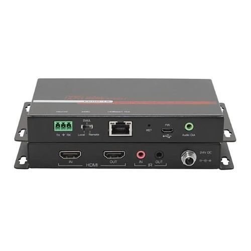 Hall ECHO-1S 1-Channel HDBaseT Sender with Analog Audio Extraction HDMI Input and HDMI Loop Output