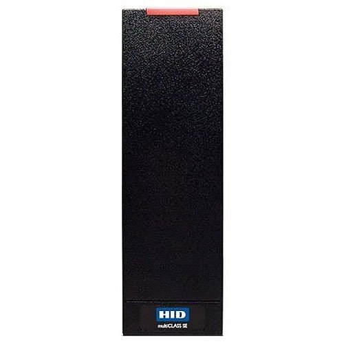 HID 910PBNNEK20000 multiCLASS SE RP15 Reader, 125 kHz HID Prox, 13.56 MHz Supports iCLASS Seos cards, and Mobile IDs via NFC and Bluetooth Smart, Wiegand, Pigtail, Standard and Mobile-Ready, Black