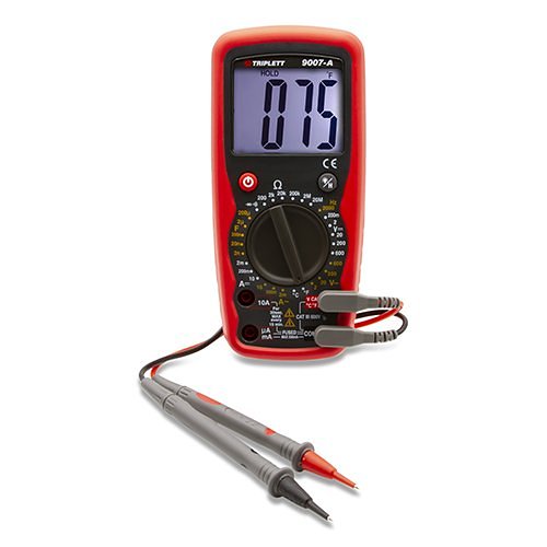 Triplett 9007A  3 � Digit 2,000 Count Industrial Digital Multimeter: CAT III 600V