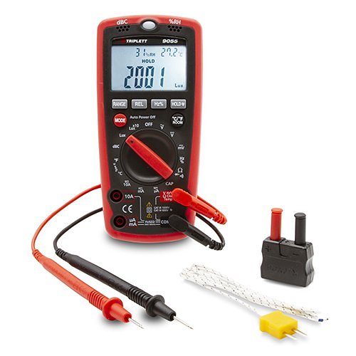 Triplett 9055  3 � Digit 4000 Count 6-in-1 Digital Multimeter CAT IV 600V