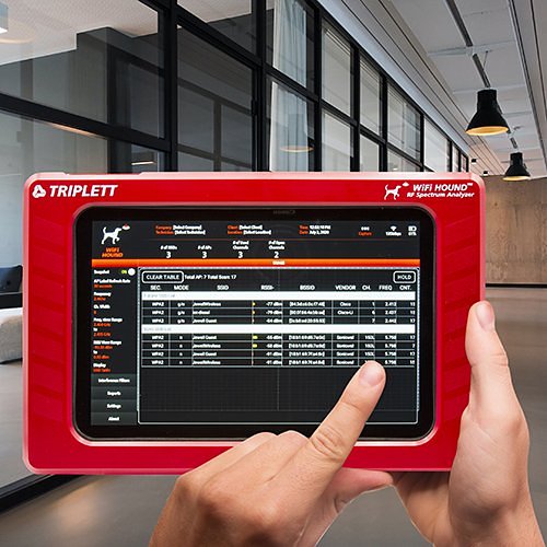 Triplett WFHOUND Wi-Fi Hound 2.4 GHz & 5 GHz RF Spectrum Analyzer