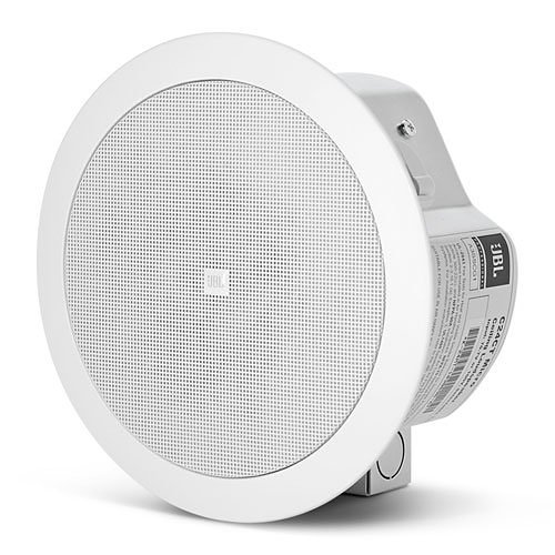 JBL CONTROL 24CT Micro Background Music Ceiling Loudspeaker, Pair, White