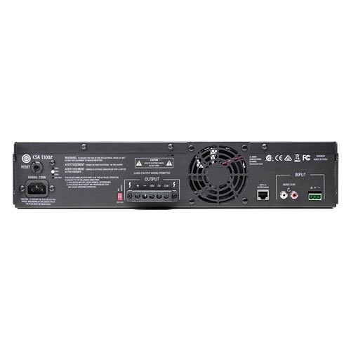 JBL Commercial CSA 1300Z 1-Channel 300W Commercial Power Amplifier with 2U