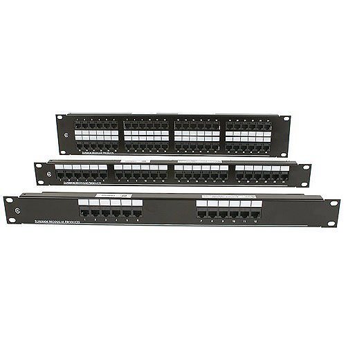 OCC Rack Mount Patch Panel, 568A/B Wired, 48-port, 2RU