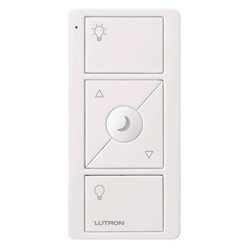 Lutron Pico Remote Control with Nightlight (on/off/raise/lower/favorite) - White