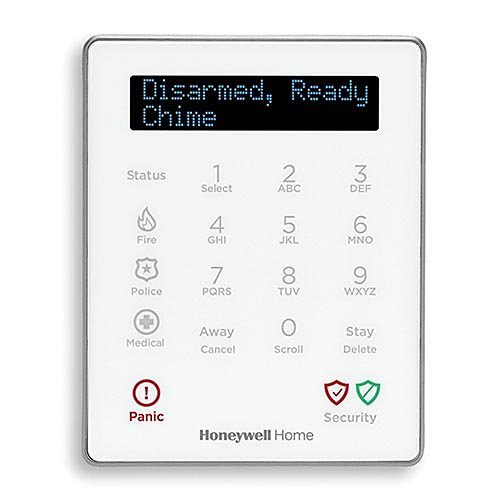 Honeywell Home Keypad 500, English, White