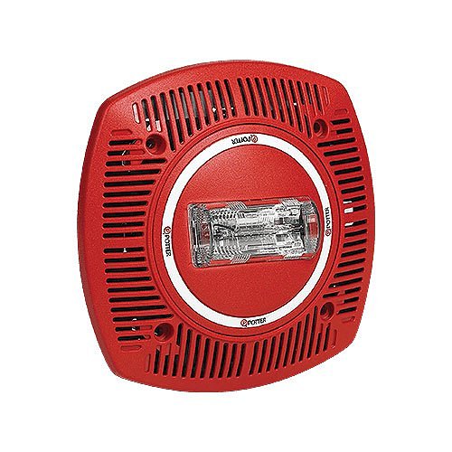 Potter Speaker/Strobe Red