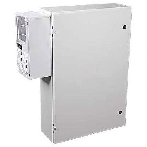 STI EM362408A Mounting Enclosure for Fire Alarm, Control Panel, Electronic Equipment - Gray