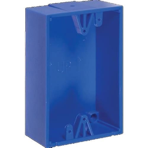 BLUE 1.5 INCH DEEP BACKBOX FOR SS SERIES