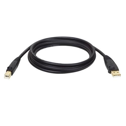 Tripp Lite 6ft USB Cable Hi-Speed Gold Shielded USB 2.0 A/B Male / Male