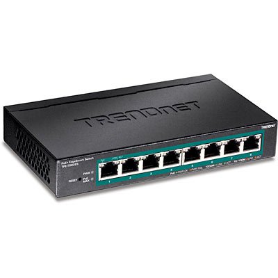 TRENDnet 8-Port Gigabit EdgeSmart PoE+ Switch (61W)