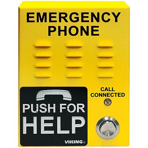Viking Electronics E-1600-45A-EWP Standard Phone - Yellow